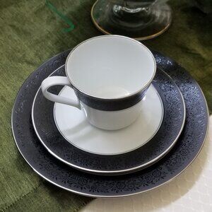 Noritake Mirano 1 Salad, 1 Bread & 1 Cup Excellent Condition